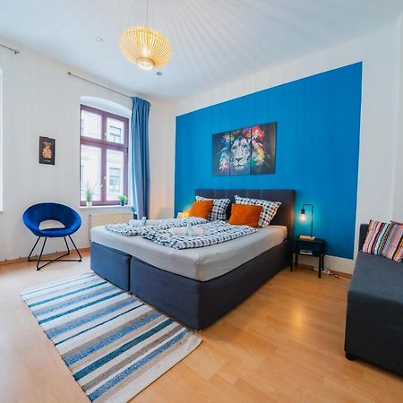 Blue Chili 08 - Magdeburg 2-Zimmer Altbau, Wi-Fi, 5 Pax Eksteriør bilde