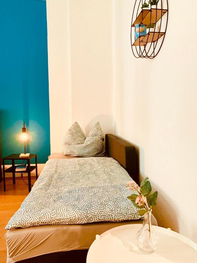 Blue Chili 08 - Magdeburg 2-Zimmer Altbau, Wi-Fi, 5 Pax Eksteriør bilde