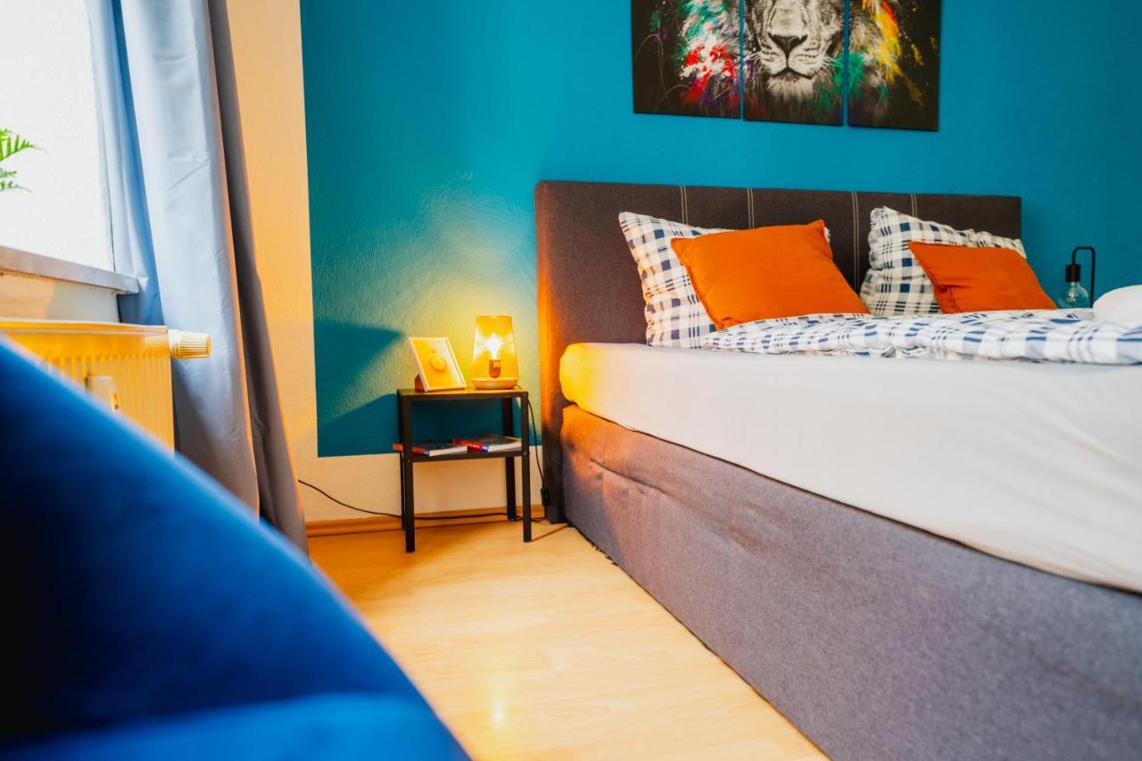 Blue Chili 08 - Magdeburg 2-Zimmer Altbau, Wi-Fi, 5 Pax Eksteriør bilde