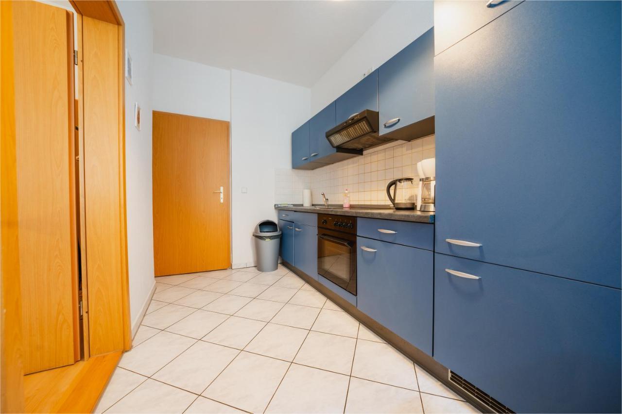 Blue Chili 08 - Magdeburg 2-Zimmer Altbau, Wi-Fi, 5 Pax Eksteriør bilde