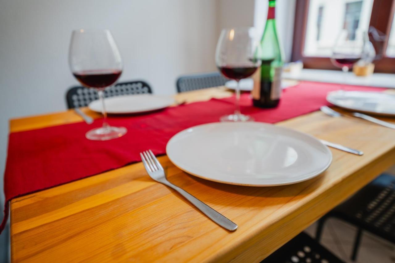 Blue Chili 08 - Magdeburg 2-Zimmer Altbau, Wi-Fi, 5 Pax Eksteriør bilde